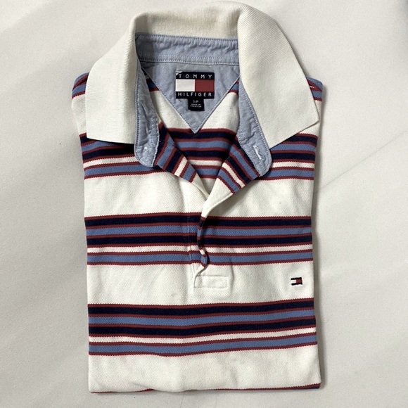 Tommy Hilfiger Other - Tommy Hilfiger Mens Polo shirt Striped Size S